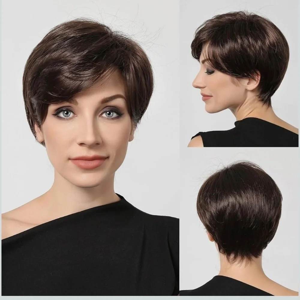 Blooming Hair Pixie Cut Stylish Wig